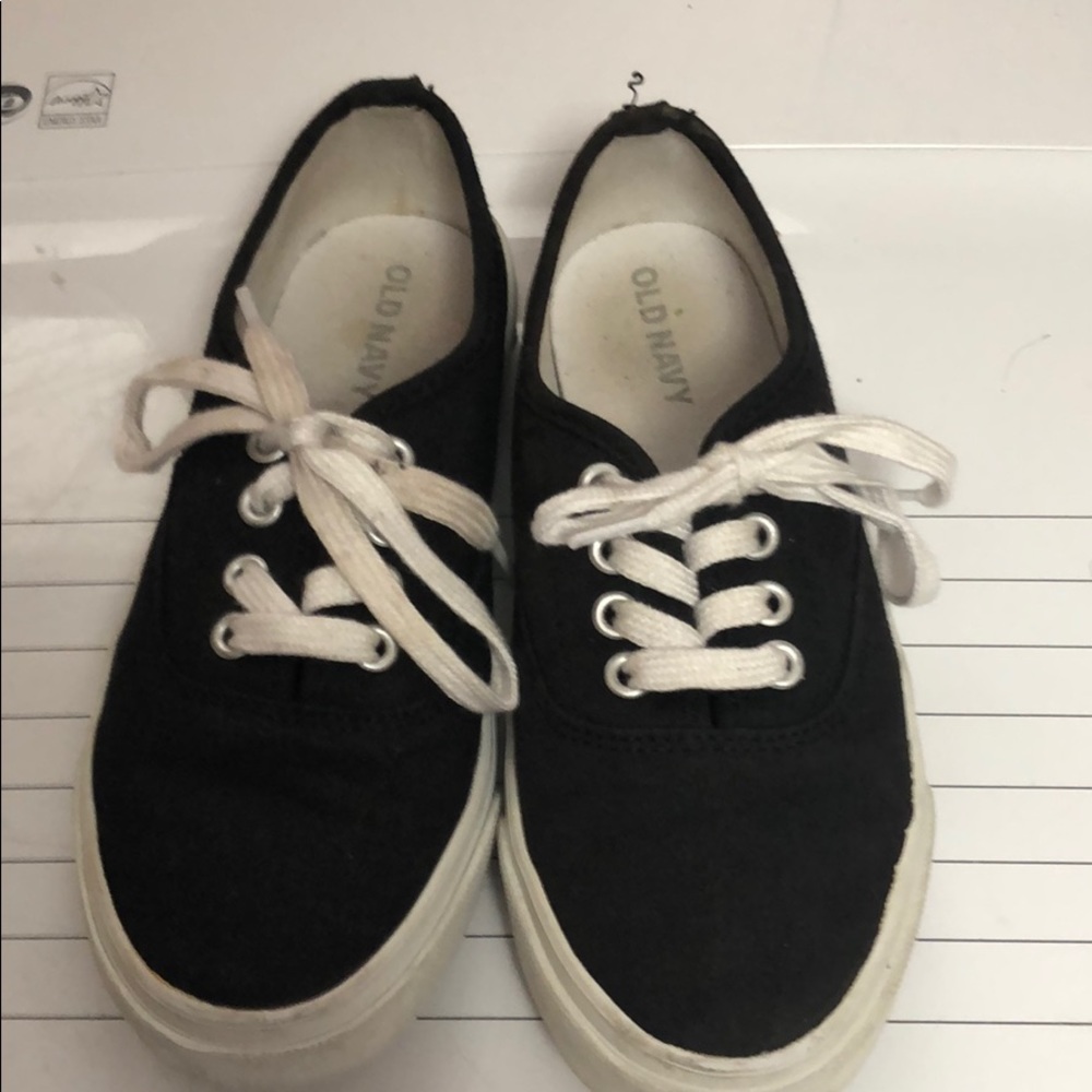 Little girls old navy sneakers.
